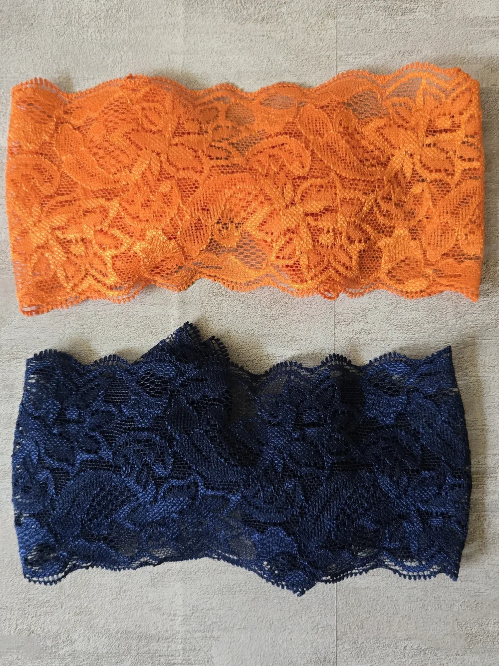 Baby Girls Lace Bow Headbands Set Soft Elastic Wide Hairbands Infants & Toddler